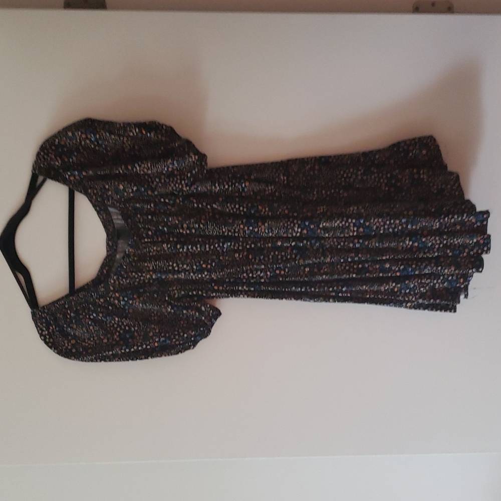 Wild fable puff sleeve dress L